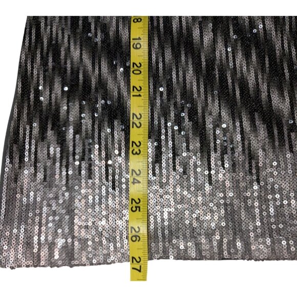 Calvin Klein women's XL Gray sequenced sleeveless tank top Lagenlook - Picture 9 of 10